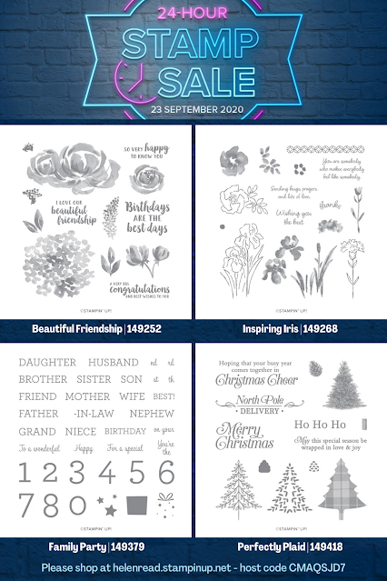 Stampin Up stamp sale flash 24-hour