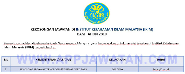 Institut Kefahaman Islam Malaysia (IKIM)