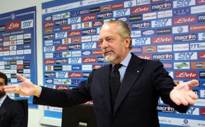 De Laurentiis a ruota libera su Napoli, Tavecchio, Calcio da Bar, Infront, Mertens su Radio 24