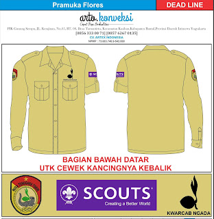 Baju PDL Pramuka Terbaru dan Keren