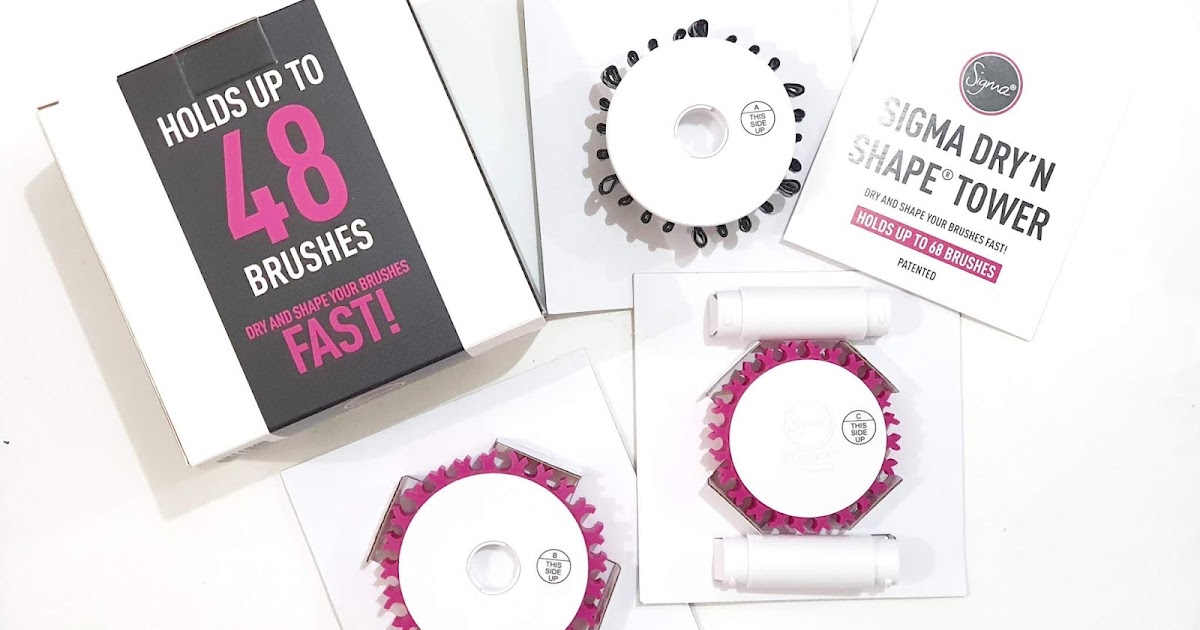 Review Sigma Dry'n Shape® Tower Eyes Brush The Journey Beauty and