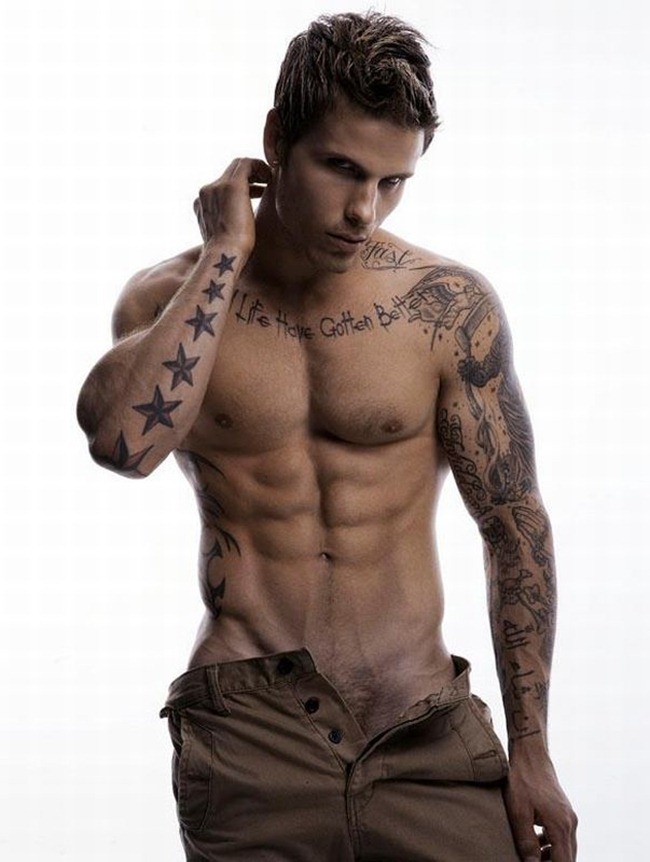 Gay model schoolgirl tattoo
