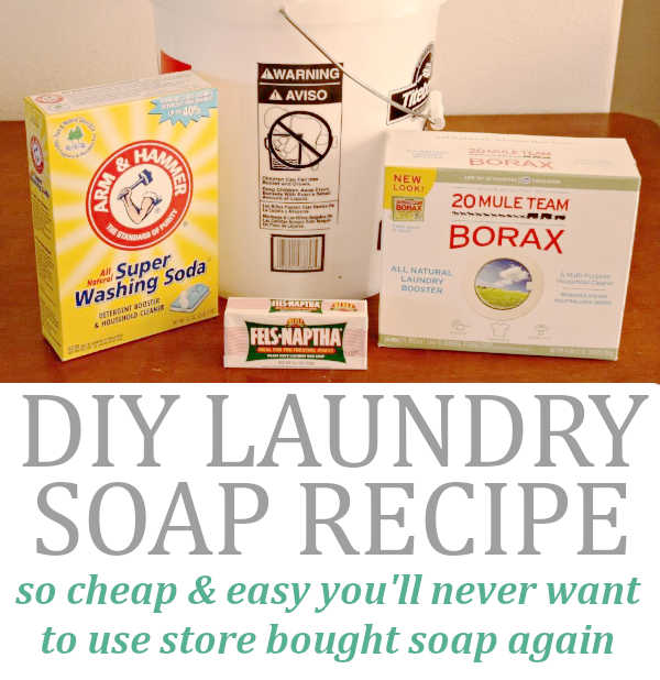 DIY Laundry Soap DIY Home Sweet Home
