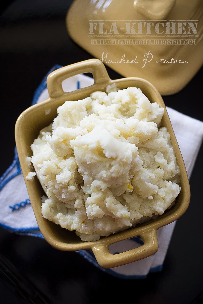 flakitchen Roasted Garlic Olive Oil Mashed Potatoes