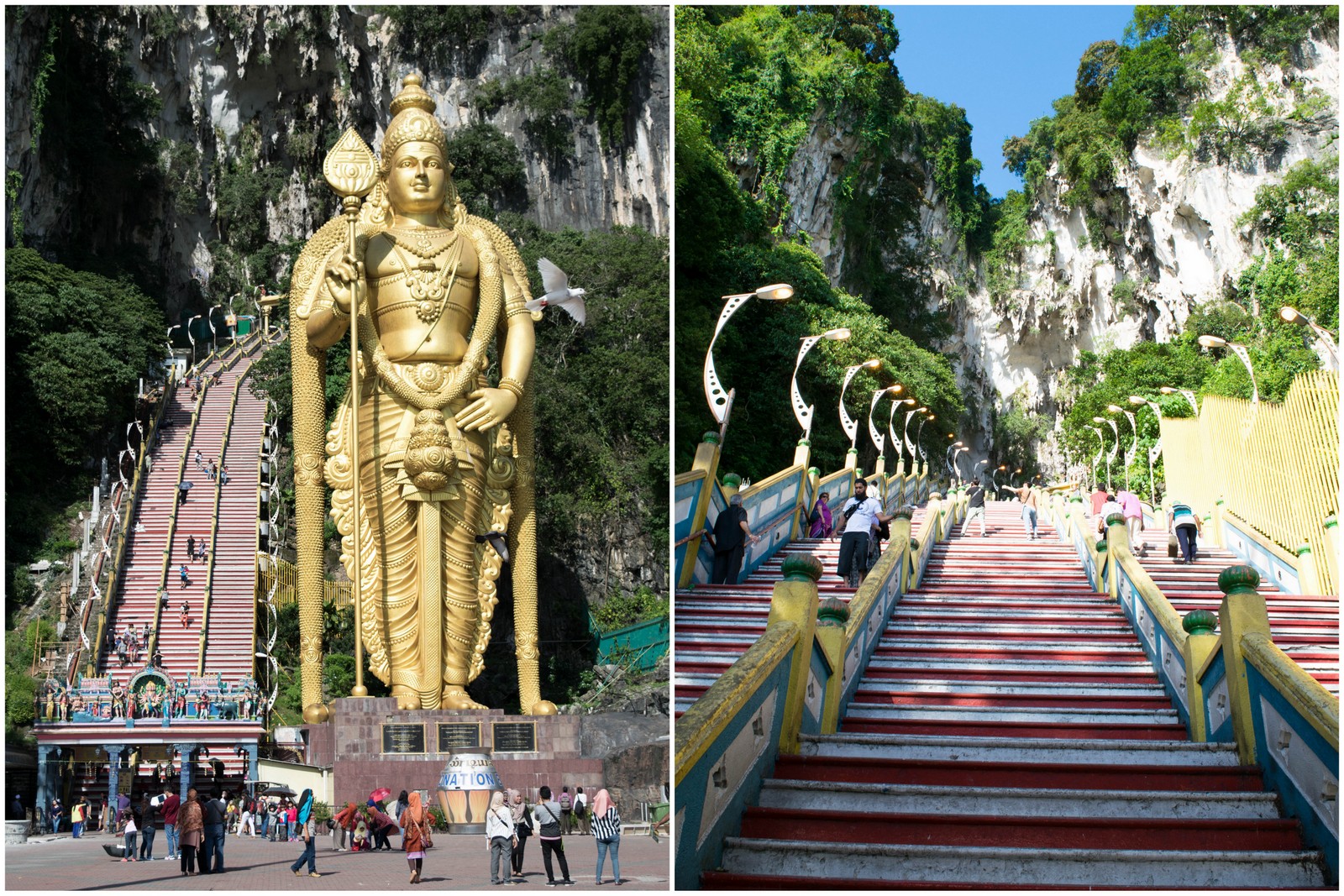 Batu Caves Steps Kuala Lumpur | Malaysia