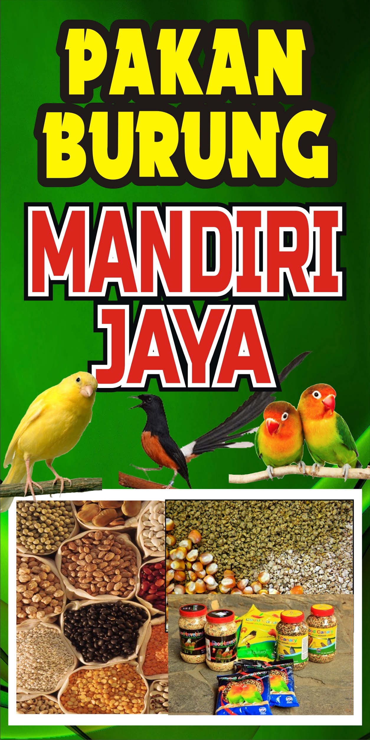 Contoh Spanduk Jual Pakan Burung Kumpulan Contoh Spanduk
