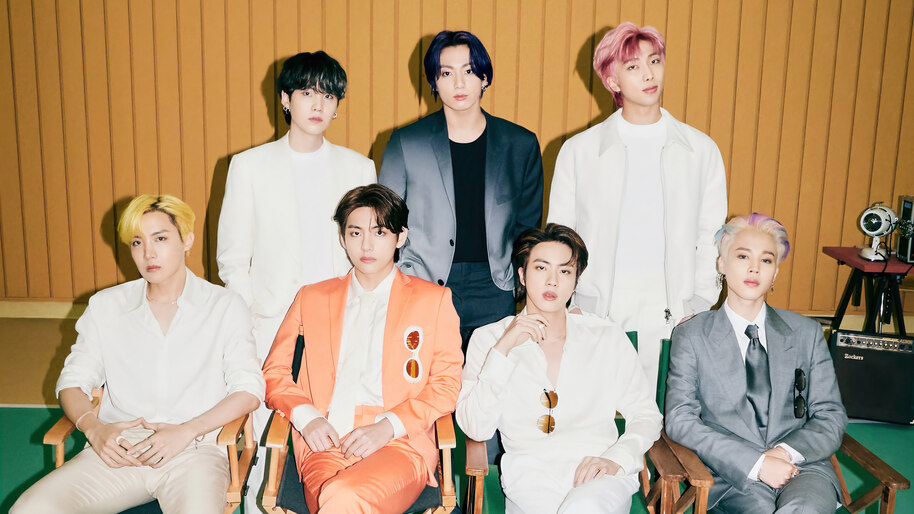 BTS K-Pop Butter All Members 4K #4600a Wallpaper iPhone Phone