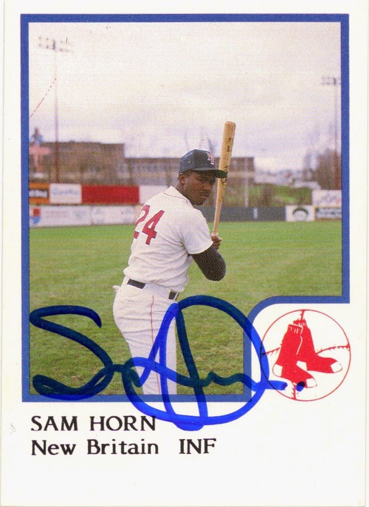 1986 PROCARDS PROJECT SAM HORN