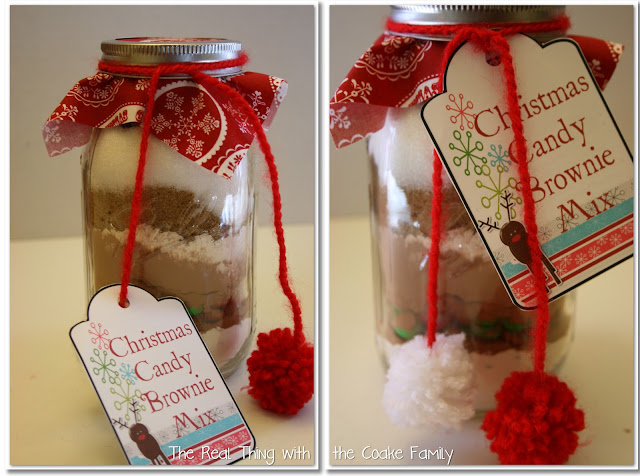 Gift in a Jar {Gift Tag Printable}