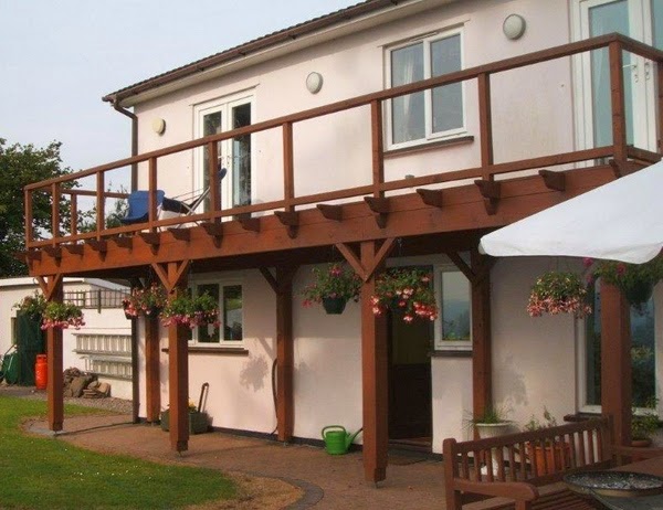 Wooden balcony Reform
