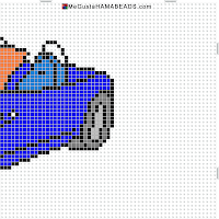 hama beads coche bmw