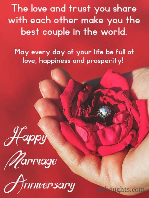 Romantic anniversary messages for couple