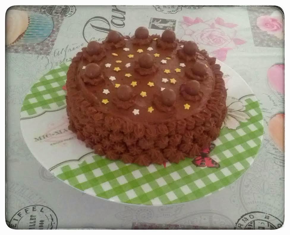 ♥ Birthday Cake Vanille Chocolat ♥