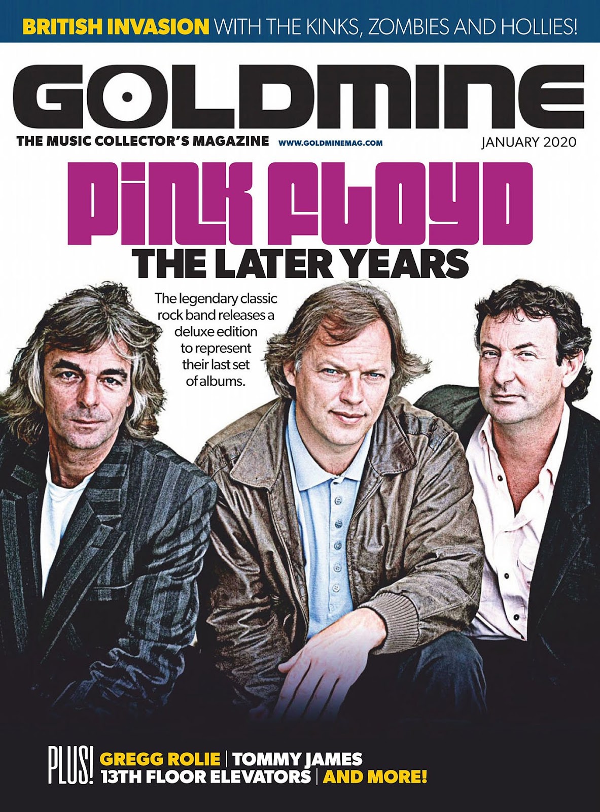 Pink Floyd Ilustrado Pink Floyd · Goldmine Magazine 202001