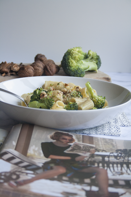 Pasta broccoli e noci