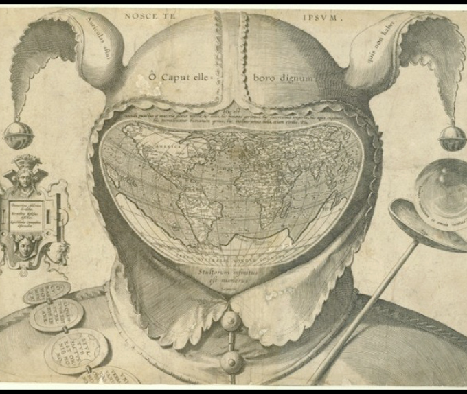 Fools' Hat Map – 1580s