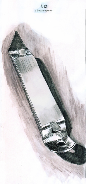 Ana’s Strictly Sketchbook: 642 Things to Draw #10 - A Bottle Opener Ana’s Strictly Sketchbook: 642 Things to Draw #10 - A Bottle Opener