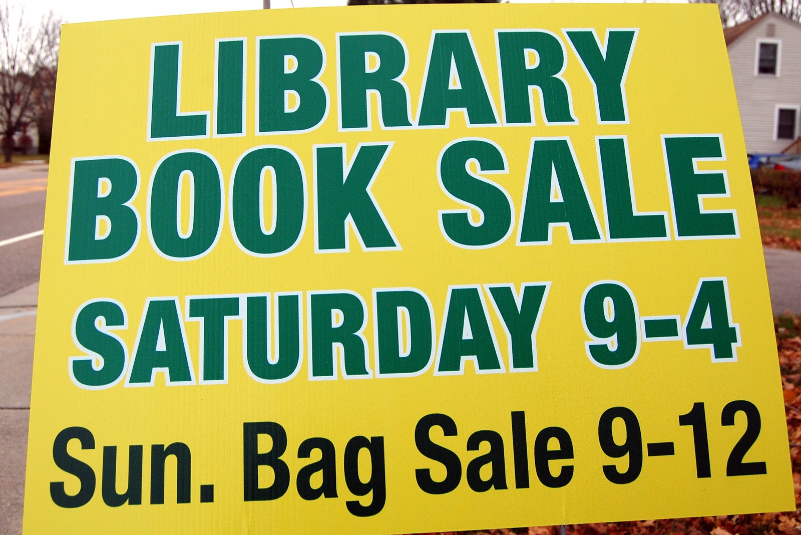 Franklin Matters Franklin Public Library Book Sale Sat Nov 17; Bag