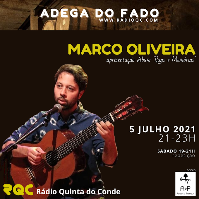 MARCO OLIVEIRA APRESENTA "RUAS E MEMÓRIAS" NA RQC