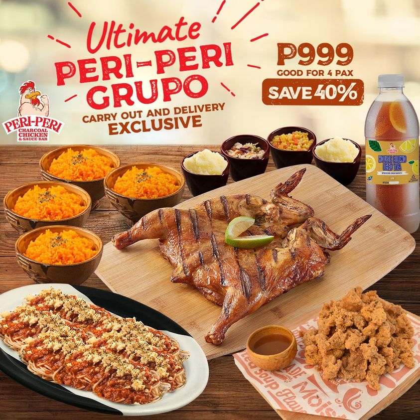 Here's an Ultimate PeriPeri Groupo Promo