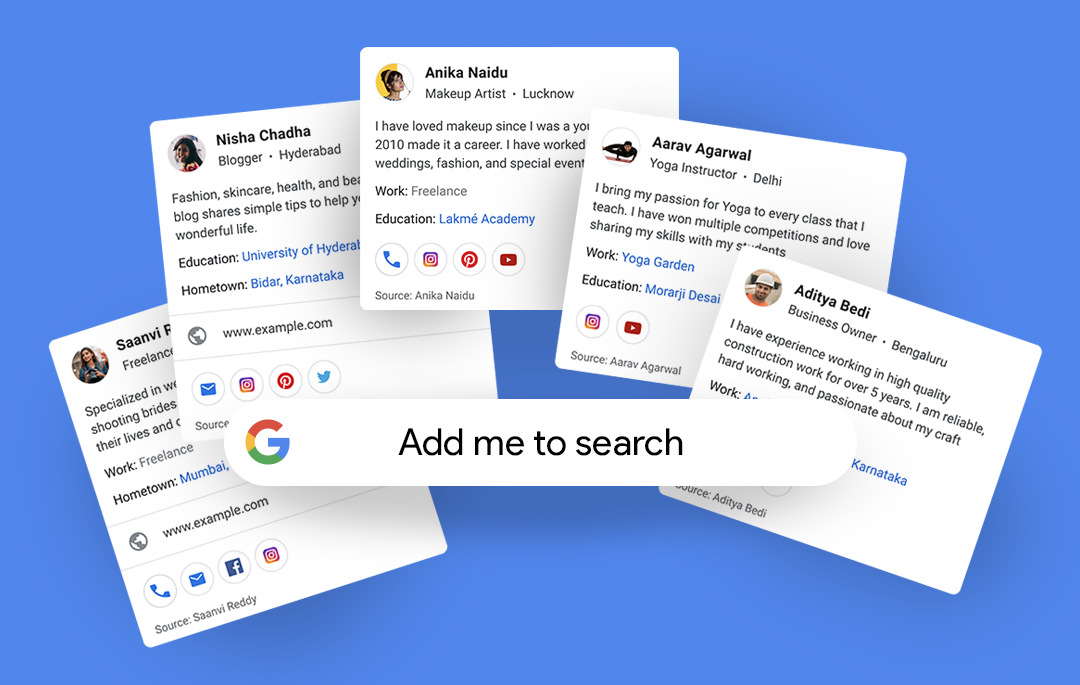 Google Introduces the People Cards Feature in India That Allows Users