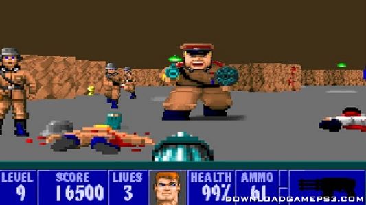 Wolfenstein 3D PSN   Download game PS3 PS4 PS2 RPCS3 PC free - 13