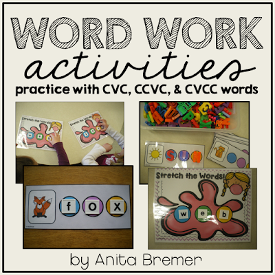 Hands-on literacy centers for young learners& word work activities perfect for Kindergarten!