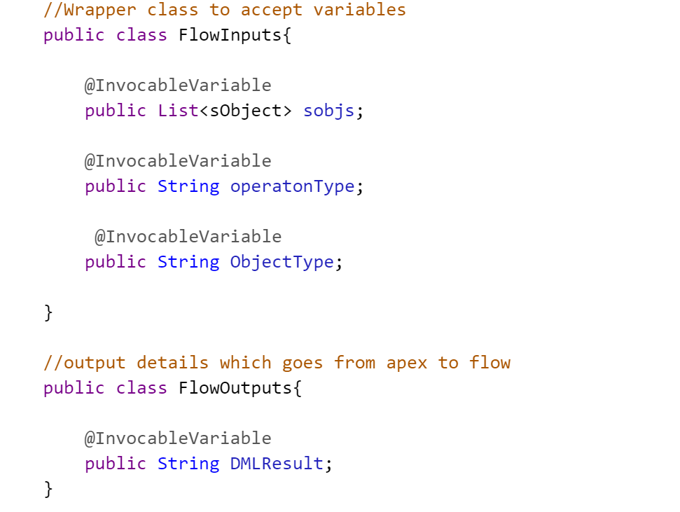 How to develop reusable Invocable Apex methods for Flows