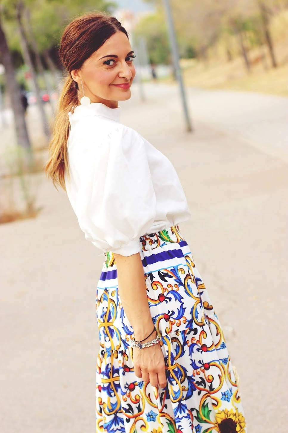 faldas playeras largas