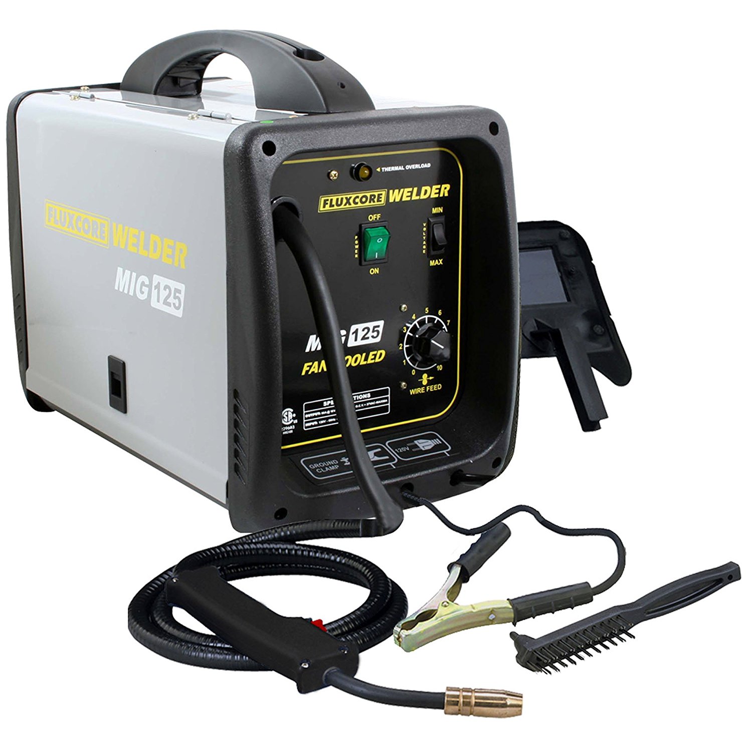 ProSeries MMIG125 125 Amp Fluxcore Welder Kit Best Mig welder 1