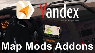 Yandex Navigator Normal & Night Version Map Mods Addons v2.1