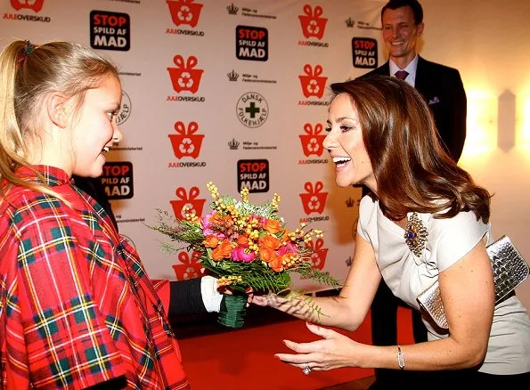 Prince Joachim and Princess Marie participant in the Environment and the Ministry of Food, 'Stop Wasting Food' and the Danish People's Aid charity dinner