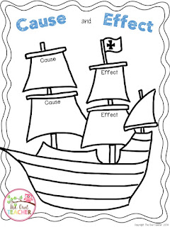 Classroom Freebies Too: Cause and Effect Thanksgiving Style!