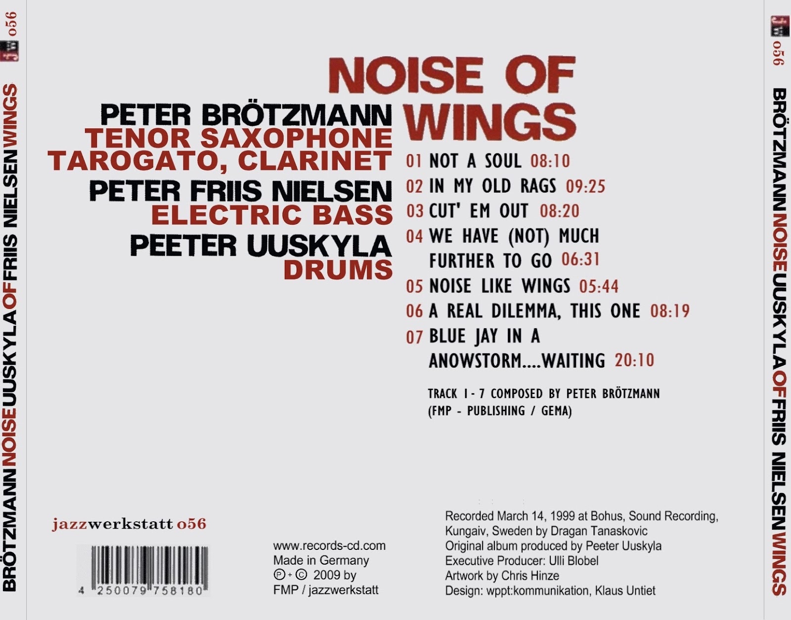 Der Musik Blog Aus Freiburg Brötzmann, Uuskyla, Friis Nielsen Noise