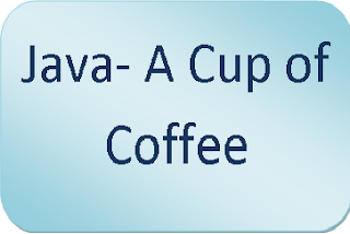 Class VII- Chapter Name : Java- A cup of Coffee ~ Java Tutorial