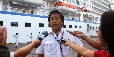 Angkut Ribuan Turis, Kapal Pesiar Bahama Sandar di Bali