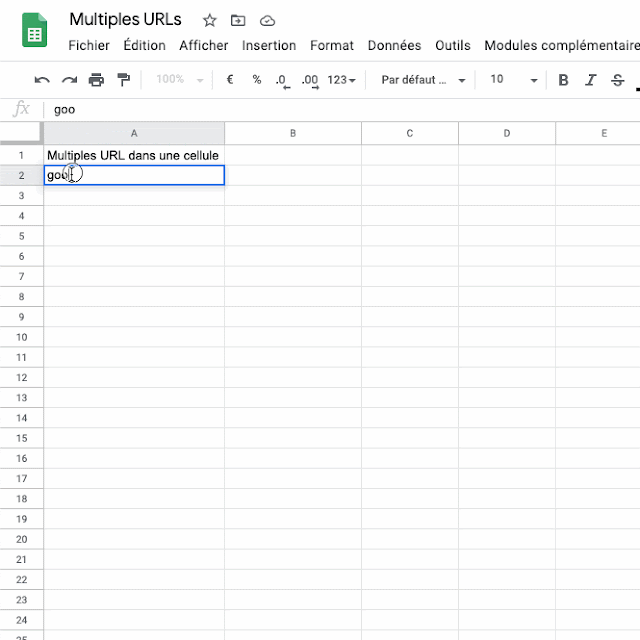 Excel Récupérer Lien Hypertexte D'une Cellule Multiples URLs dans une cellule