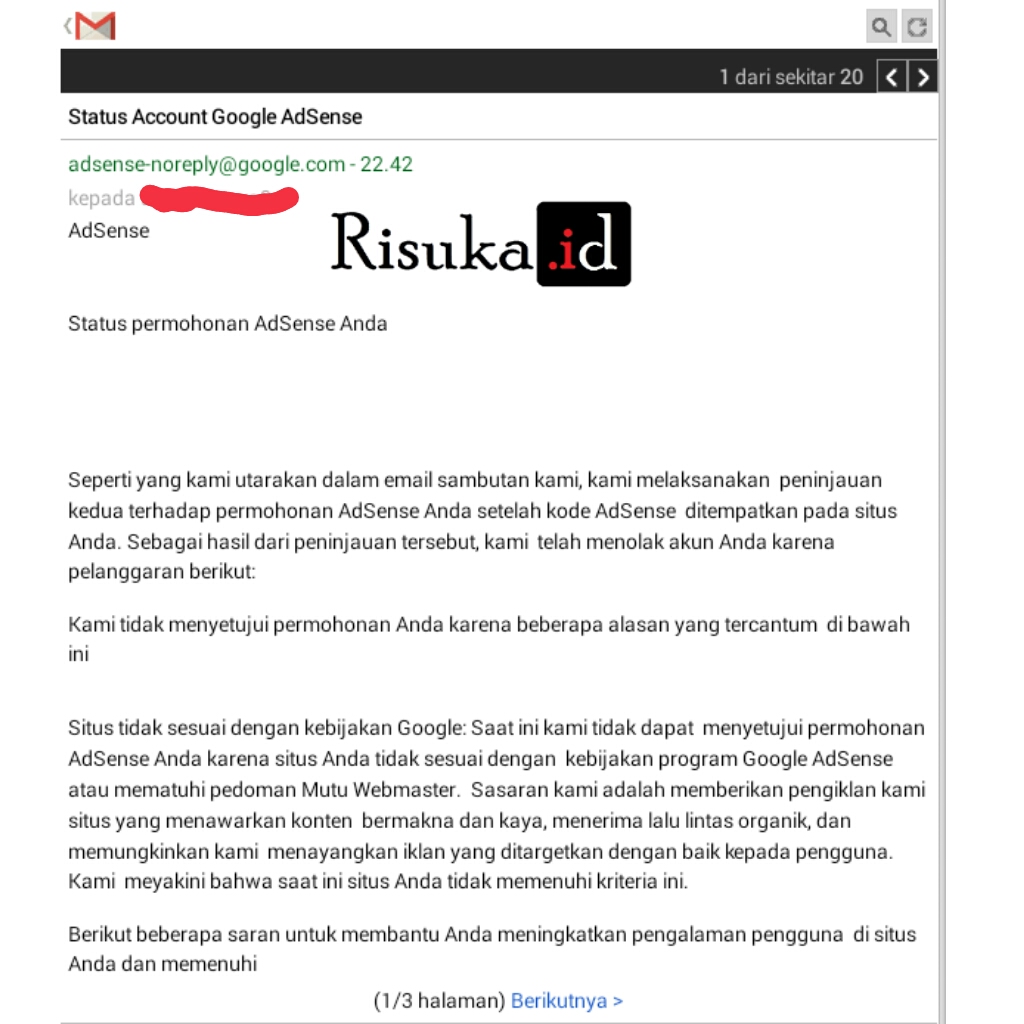 Peninjauan Google AdSense Ditolak: Mengurai Penyebab dan Solusi untuk Kesuksesan
