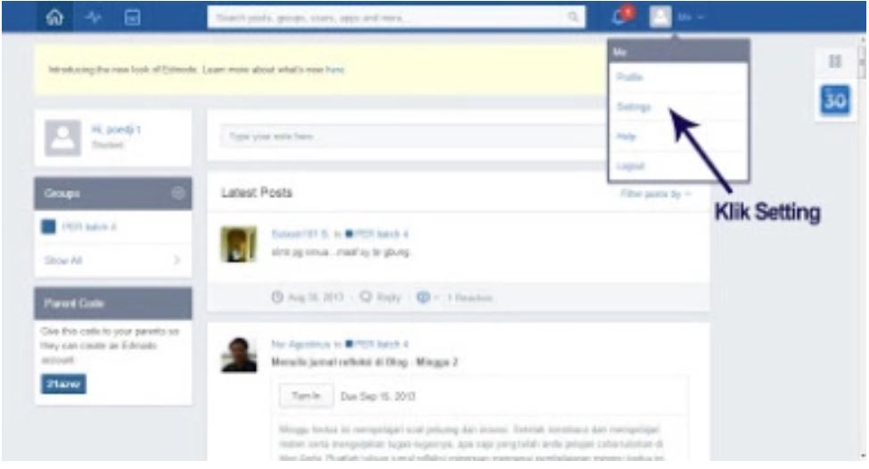 Fungsi dan Cara Penggunaan EDMODO