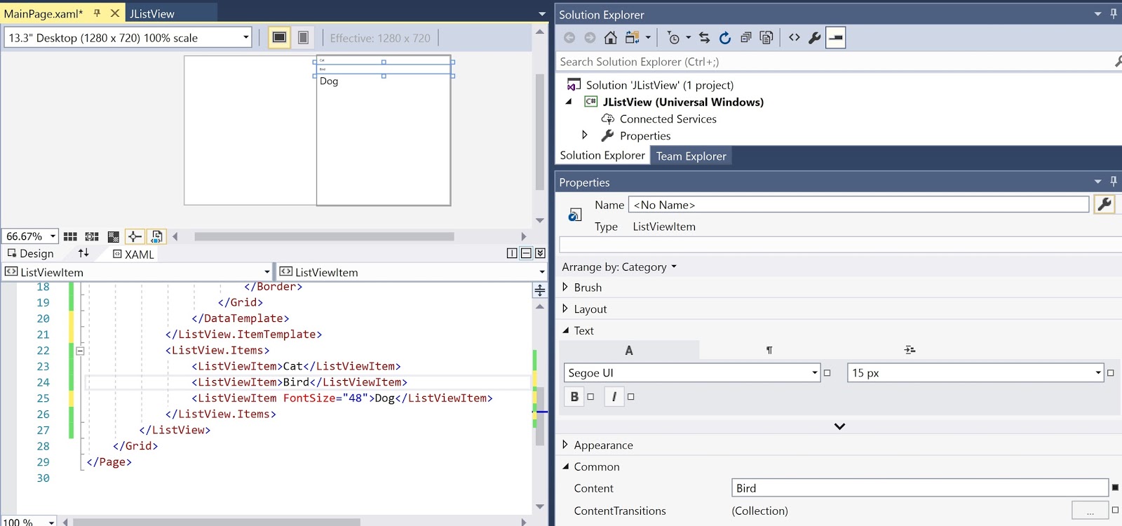 HodentekHelp How do you code for XAML ListView's SelectionChanged event?