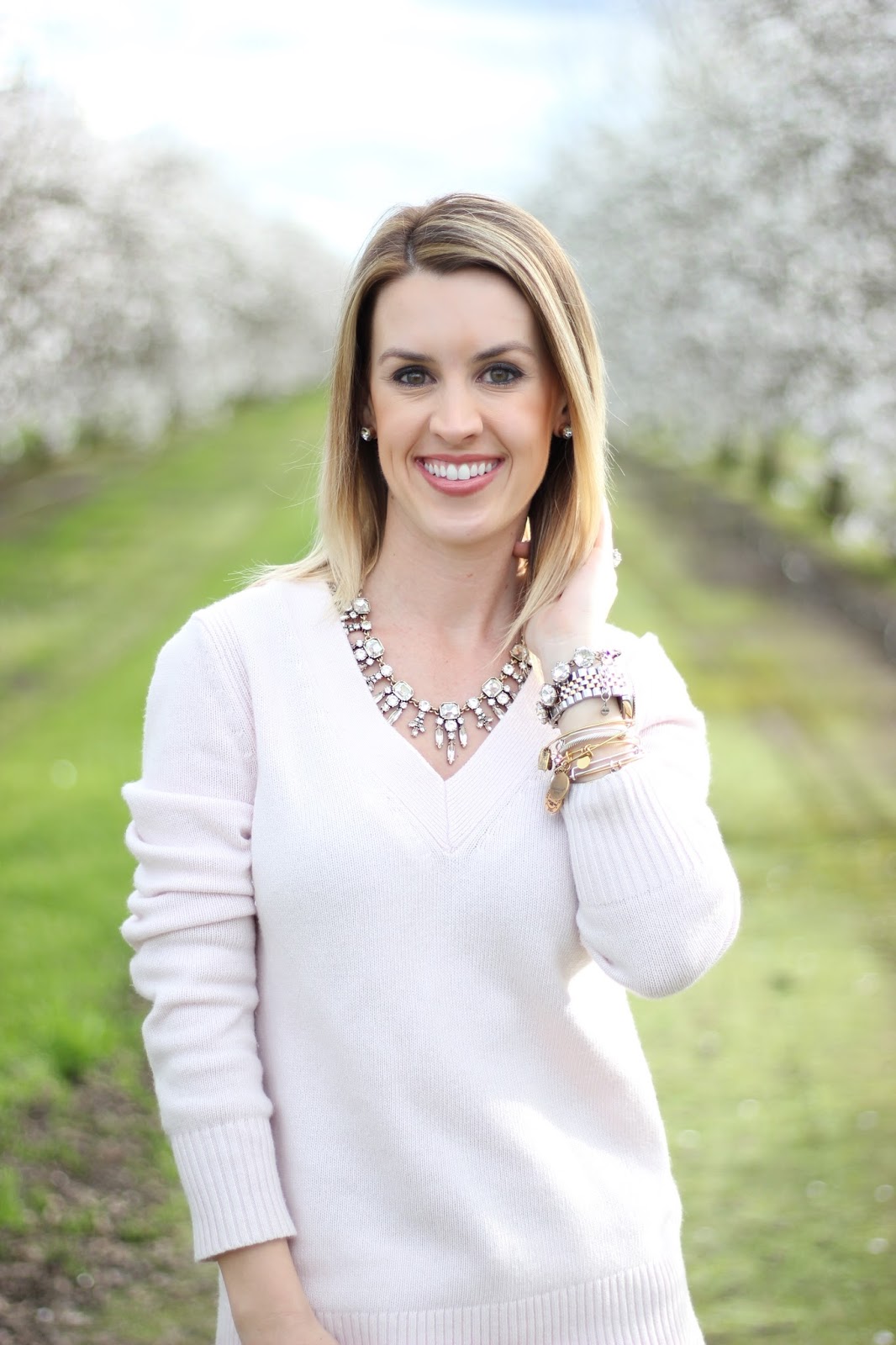 The Real Housewife of Fresno Blushing for Spring