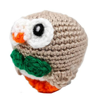 PATRON GRATIS ROWLET | POKEMON AMIGURUMI 42155