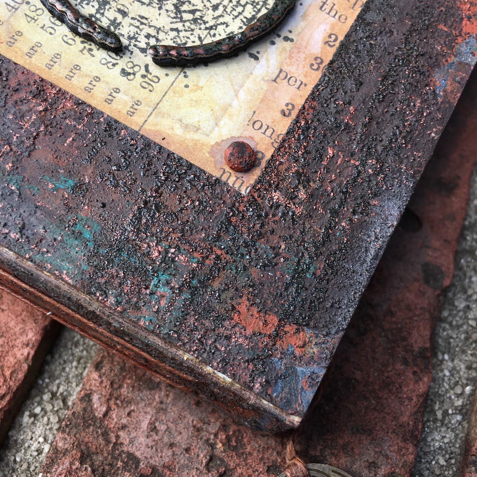 SewPaperPaint: Rusted Eileen Hull Seth Apter Journal