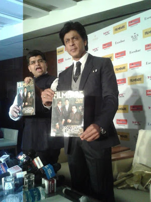 Shah Rukh Khan unveiled the special edition cover of Filmfare magazine