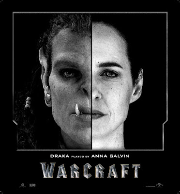 Anna Galvin stars as Draka in Warcraft