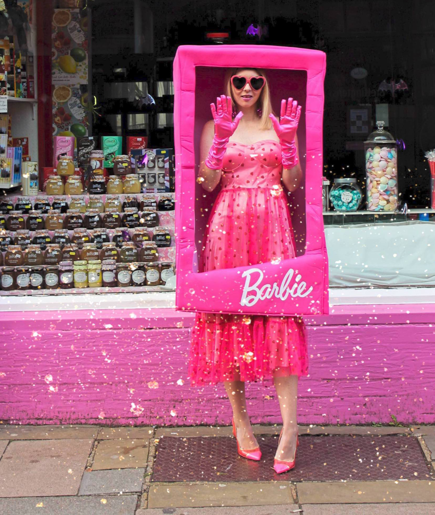 soinspo: Halloween costume: Barbie in a box!