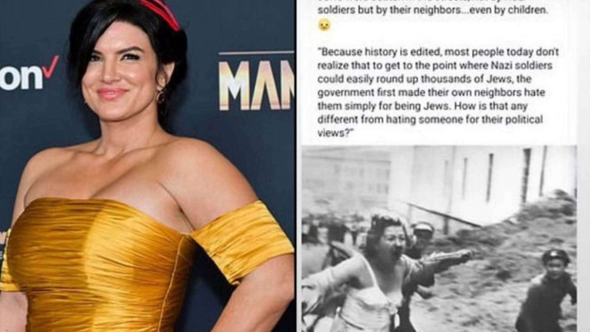 Atriz Gina Carano é demitida por não negar sua fé Reflexões Cristãs