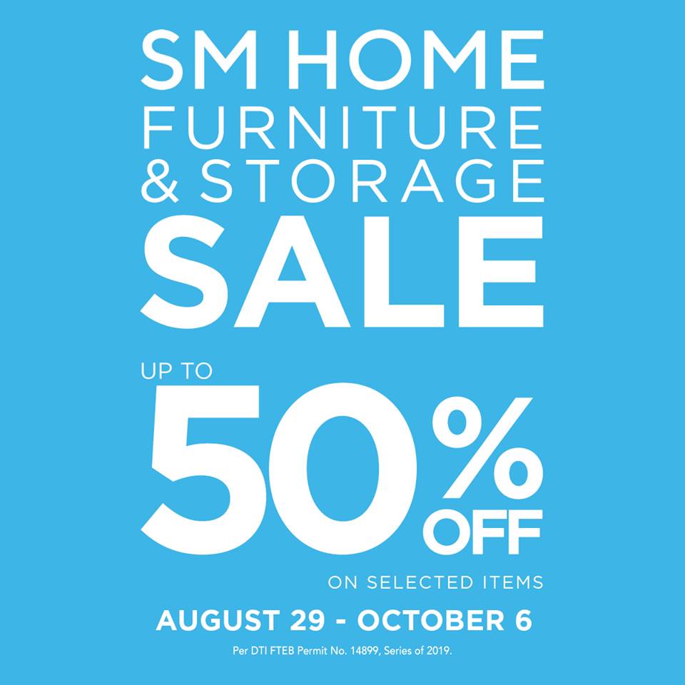 Manila Shopper Sm Home Furniture Storage Sale Sept Oct 2019