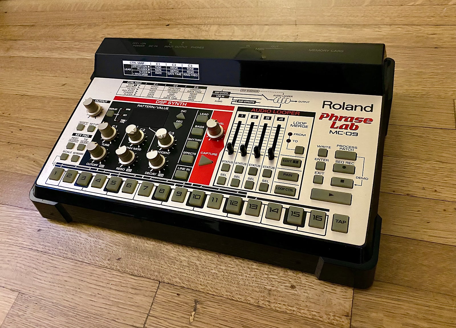 MATRIXSYNTH Roland MC09 Phrase Lab