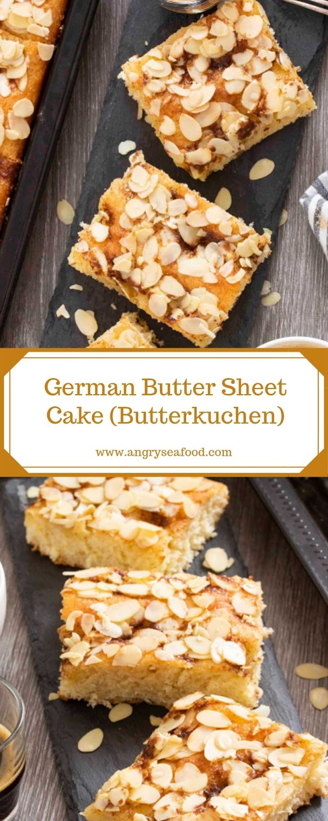 German Butter Sheet Cake (Butterkuchen) German Butter Sheet Cake (Butterkuchen)